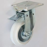 シシクSISIKUアドクライス 自在旋回金具 自在旋回⇔固定切換キャスタ(旋回ストッパー) NJK-150WUW 1個（直送品）