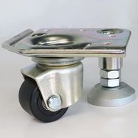 シシクSISIKUアドクライス アジャスター付キャスタユニット SCY-250-YN 1個（直送品）