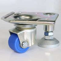 シシクSISIKUアドクライス アジャスター付キャスタユニット SCY-350-MC 1個（直送品）