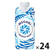 伊藤園 MEGURi(メグリ) 330ml 紙パック キャップ付き 水 ミネラルウォーター 1セット（24本）