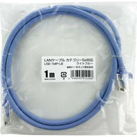 an[lbg CAT5eΉ LANP[u ȈՕ 1m Cgu[ L5E-1MP-LB 1{iij