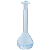 ISOLAB プラスチック栓付メスフラスコ(ISOLAB) 100mL imf100pps 1個（直送品）