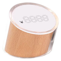 URiSAPO プライス立て (ケヤキ) 丸型 小[1セット 5個入] K-10068 1セット(5個入)（直送品）