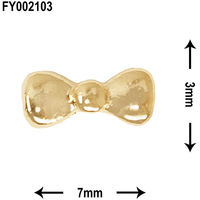 SONAIL Puffy Ribbon ゴールド FY002103 148220 1セット(10個入)（直送品）