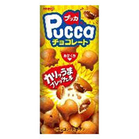 プッカ 明治 プレッツェル チョコレート