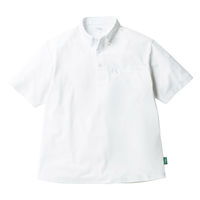 桑和 Uniform Circus BEAMS 半袖ボタンダウンポロ胸ポケ 白 LL U7715-51 1着（直送品）