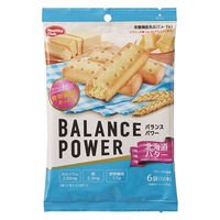 ハマダコンフェクト(株) ハマダコンフェクト バランスパワー 北海道バター味 6袋x10 4902621003858 1セット(10個入)（直送品）