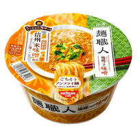日清食品 麺職人 味噌 カップ 97gx12 4902105284926 1セット(12個入)（直送品）
