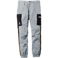 桑和 GG(ジージー) ジョガーパンツ(ノータック脇コ シルバーグレー L 0368-08 1着（直送品）