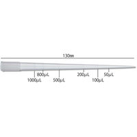 ワトソン エクストラロングチップ(目盛付) 110-805C(1000本) 110-805C 1袋(1000本)（直送品）