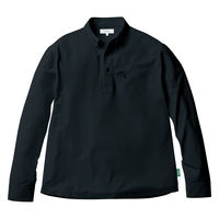 桑和 Uniform Circus BEAMS 長袖ボタンダウンポロ胸ポケ 黒 LL U7715-50 1着（直送品）