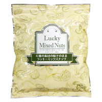 ミックスナッツ 大袋 ジッパー付き ラッキー ミックスナッツ  600g1個 味源