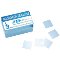 武藤化学 カバーグラス 2424(200枚) 24240 1箱(200枚)（直送品）