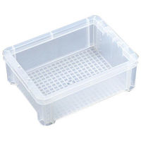 サカエ ラボボックスクリアー 9BTM 1個（直送品）