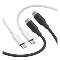 Anker PowerLine III Flow CtoC ケーブル 1.8m B8553013 1セット(2本セット)