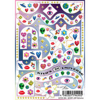 写ネイル Pro KIYO’S 3D ユニバース 147812 1枚（直送品）