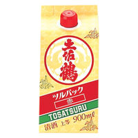 土佐鶴 ツルパック 赤 900ml 1本 高知県 土佐鶴酒造 日本酒