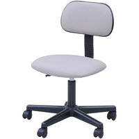 TRUSCO(トラスコ中山):事務椅子ビニールレザー張りグレー T-80 オレンジブック 5035724 TRUSCO 事務椅子 ビニールレザー張り グレー T-80 5035724が