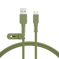 MOTTERU ҂ݍ݃VRP[u USB-A to USB-C 1m MOT-NLAC100-KK 1iij