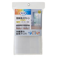 アール まど活 窓断熱スクリーン 採光透明タイプ L HN-502 1ケース(2枚入×24)（直送品）