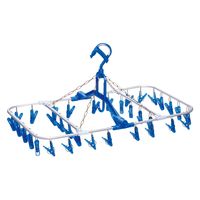 ニッコー アルミ 角ハンガー 34ピンチ AH-34 1セット(1個×5)（直送品）