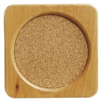 トルネ ウッド コースター コルク角 COS-50 1セット(1個×5)（直送品）