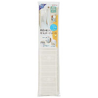 アール 階段・廊下の冷気ガードシート 間仕切り 厚手タイプ 50×225cm レース柄 H-184 1セット(2枚入×5)（直送品）