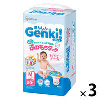 あんしんGenki！パンツ M（6～12kg）1セット（50枚入×3パック）ふわもちタッチ 男女共用 アイリスオーヤマ