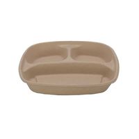 トーシン エコ バガス 業務用 仕切プレート クラフト 1袋（50枚入）