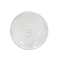 トーシン クリアカップ 口径98mm用共通フタ ストローレスタイプ 1セット（100個：50個入×2袋）