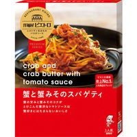 ピエトロ 洋麺屋ピエトロ 蟹と蟹みそのスパゲティ 110g 1個 パスタソース（わけあり品）