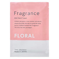 今村紙工 Fragrance 紙おしぼり フローラル 1セット（300枚：100枚入×3袋）