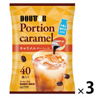 【ポーションコーヒー】ドトールコーヒー コーヒーポーション キャラメルオレベース 1セット（40個入×3袋）