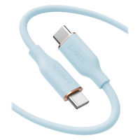 Anker USB Type-Cケーブル 1.8m 240W 絡まないシリコン PowerLine III