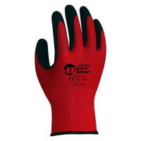 ベストグリップ 背抜き手袋 天然ゴム薄手 M LA304 1双