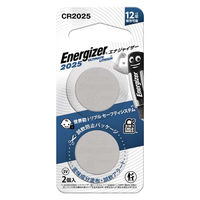エナジャイザー Energizer リチウムコイン乾電池　CR2025型　2個 CR2025J2P 1パック