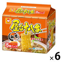 屋台十八番 みそ 5食パック92gX5 1セット（1個×6） 東洋水産