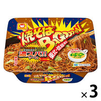 【東北・信越地区限定】マルちゃん 焼そばバゴォーン 濃スパソース 1セット（1個×3） 東洋水産