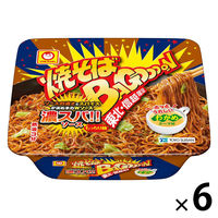 【東北・信越地区限定】マルちゃん 焼そばバゴォーン 濃スパソース 1セット（1個×6） 東洋水産