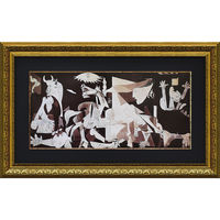 ピカソ　ゲルニカ　★ポスター、額、アクリル板、吊り紐 ★ラスト1点のみ！ ピカソ ゲルニカ ☆ポスター、額、アクリル板、吊り紐 ☆ラスト1