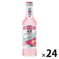 チューハイ スミノフ アイス ピンクグレープフルーツ 瓶 275ml 1ケース(24本)