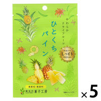 ドライフルーツ 食べきりサイズ ひとくちパイン 1セット(1個×5) 南信州菓子工房