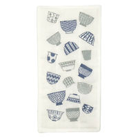 ハーフサイズ かや織りふきん お茶碗 1枚 藤栄