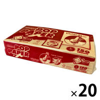 タウパー ポップペーパーL 茶 キッチンペーパー キッチンタオル 1セット（1個(150枚入)×20） 日本製紙クレシア