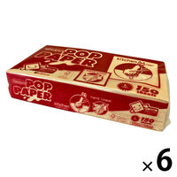 タウパー ポップペーパーL 茶 キッチンペーパー キッチンタオル 1セット（1個(150枚入)×6） 日本製紙クレシア