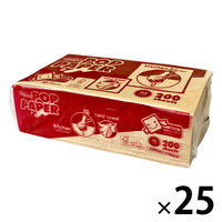 タウパー ポップペーパーM 茶 キッチンペーパー キッチンタオル 1セット（1個(200枚入)×25） 日本製紙クレシア