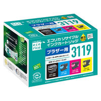 brother LC3119 (純正インク各色単品 4本セット新品②) 純正］ インクカートリッジ （お徳用4色パック/大容量
