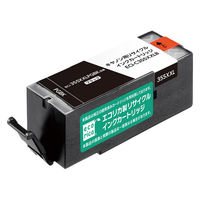エコリカ キヤノン（Canon）用 リサイクルインク ECI-C355XXLB ブラック 大容量 BCI-355XXLPGBK対応 1個