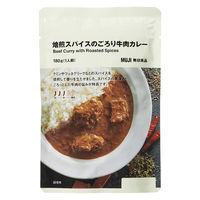 無印良品 焙煎スパイスのごろり牛肉カレー １８０ｇ（１人前） 良品計画