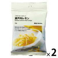 無印良品 ソルティピールチップ 瀬戸内レモン １２ｇ 1セット（1袋×2） 良品計画
